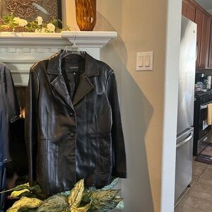Women's Black Leather Jacket
